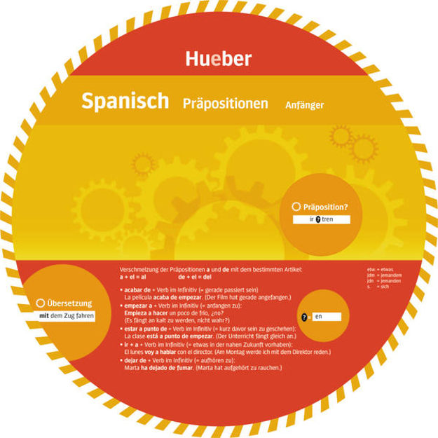 Bild zu Wheel - Spanisch - Präpositionen von Hueber Verlag GmbH & Co. KG (Hrsg.)