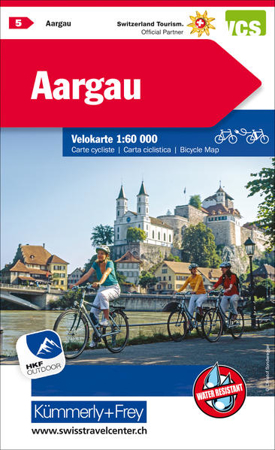 Bild zu Aargau Nr. 05 Velokarte 1:60 000. 1:60'000 von Hallwag Kümmerly+Frey AG (Hrsg.)