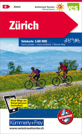 Bild zu Zürich Nr. 06 Velokarte 1:60 000. 1:60'000 von Hallwag Kümmerly+Frey AG (Hrsg.)