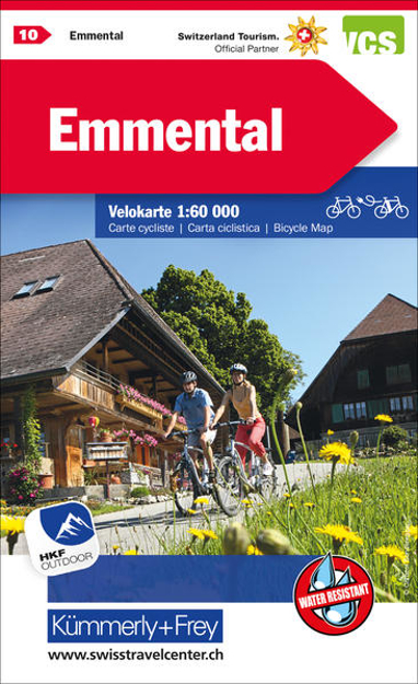 Bild zu Emmental Nr. 10 Velokarte 1:60 000. 1:60'000 von Hallwag Kümmerly+Frey AG (Hrsg.)