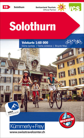 Bild zu Solothurn Nr. 19 Velokarte 1:60 000. 1:60'000 von Hallwag Kümmerly+Frey AG (Hrsg.)