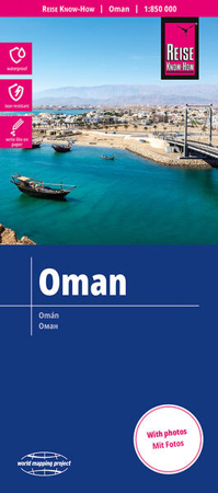 Bild zu Reise Know-How Landkarte Oman (1:850.000) reiß- und wasserfest. 1:850'000 von Peter Rump, Reise Know-How Verlag