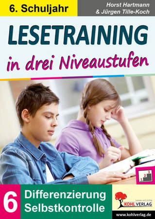 Bild zu Lesetraining in drei Niveaustufen / Klasse 6 (eBook) von Hartmann, Horst 