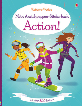 Bild zu Mein Anziehpuppen-Stickerbuch: Action! von Watt, Fiona 