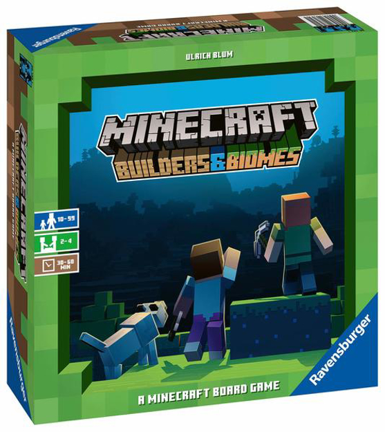 Bild zu Ravensburger Familienspiel 26132 - Minecraft Builders & Biomes - Gesellschaftsspiel für Kinder und Erwachsene, für 2-4 Spieler, Brettspiel ab 10 Jahren von Blum, Ulrich