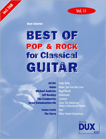 Bild zu Best Of Pop & Rock for Classical Guitar 11. Besetzung: Gitarre von Scherler, Beat (Komponist)