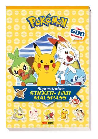 Bild zu Pokémon: Superstarker Sticker- und Malspaß von Panini
