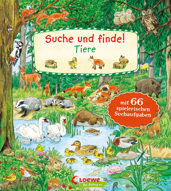 Bild zu Suche und finde! - Tiere von Loewe Meine allerersten Bücher (Hrsg.) 