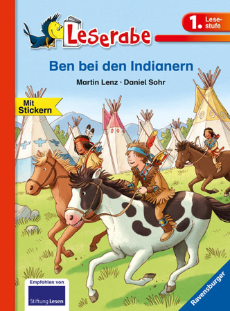 Bild zu Ben bei den Indianern - Leserabe 1. Klasse - Erstlesebuch für Kinder ab 6 Jahren von Lenz, Martin 