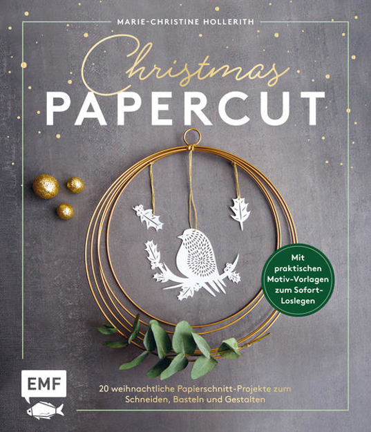 Bild zu Christmas Papercut - Weihnachtliche Papierschnitt-Projekte zum schneiden, basteln und gestalten von Hollerith, Marie-Christine