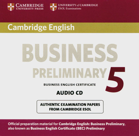 Bild zu Cambridge BEC. Preliminary Audio-CD 5