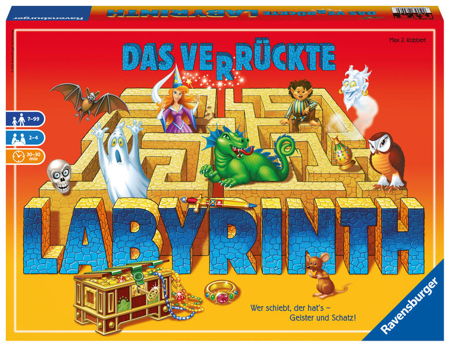 Bild zu Ravensburger Gesellschaftsspiel - Das verrückte Labyrinth 26446 - Familienspiel ab 7 Jahren von Kobbert, Max