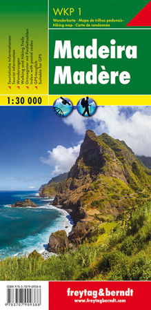Bild zu Madeira, Wanderkarte 1:30.000. 1:30'000 von Freytag-Berndt und Artaria KG (Hrsg.)