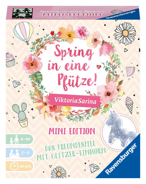 Bild zu Ravensburger Familienspiel - Spring in eine Pfütze! - Mini Edition 27006 - Spiel für Kinder ab 8 Jahren mit Glitzer Einhorn