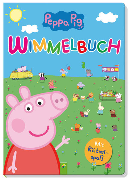 Bild zu Peppa Pig Wimmelbuch von Schwager & Steinlein Verlag