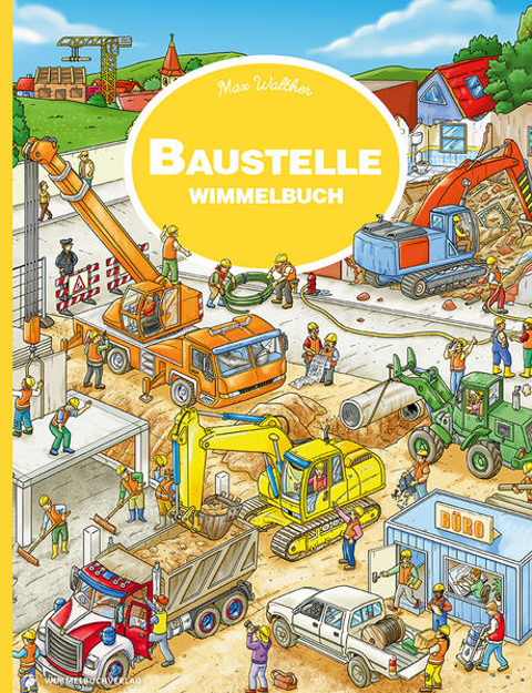 Bild zu Baustelle Wimmelbuch von Walther, Max (Illustr.)