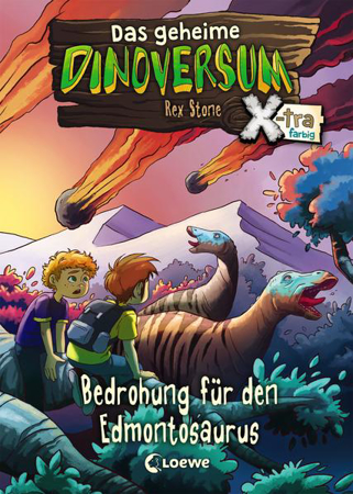 Bild zu Das geheime Dinoversum Xtra (Band 6) - Bedrohung für den Edmontosaurus von Stone, Rex 