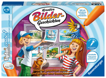 Bild zu Ravensburger 00001 tiptoi CREATE Kreative Bildergeschichten -Kinderspiel ab 6 Jahren, Kreativspiel mit Aufnahmefunktion für Jungen und Mädchen, für 1-4 Spieler