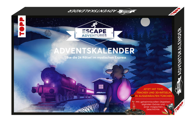 Bild zu TOPP Escape Adventures Adventskalender - Der mystische Express von Autorenteam Pfeffermind