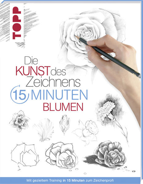 Bild zu Die Kunst des Zeichnens 15 Minuten - Blumen von frechverlag