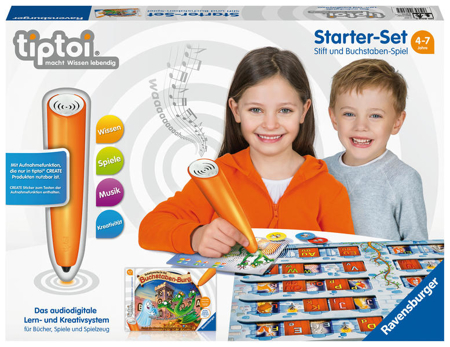 Bild zu Ravensburger tiptoi Starter-Set 00802: Stift und Buchstaben-Spiel - Lernsystem für Kinder ab 4 Jahren