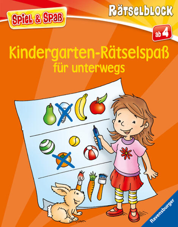 Bild zu Kindergarten-Rätselspaß für unterwegs von Lohr, Stefan 