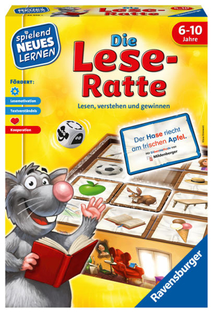 Bild zu Ravensburger 24956 - Die Lese-Ratte - Spielen und Lernen für Kinder, Lernspiel für Kinder ab 6-10 Jahren, Spielend Neues Lernen für 1-4 Spieler von Kreowski, Klaus