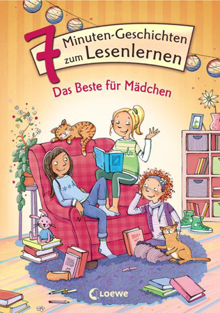 Bild zu Leselöwen - Das Original - 7-Minuten-Geschichten zum Lesenlernen - Das Beste für Mädchen von Loewe Erstlesebücher (Hrsg.)