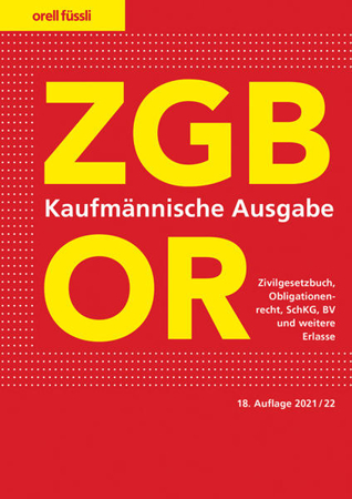Bild zu ZGB/OR Kaufmännische Ausgabe von Schneiter, Ernst J.