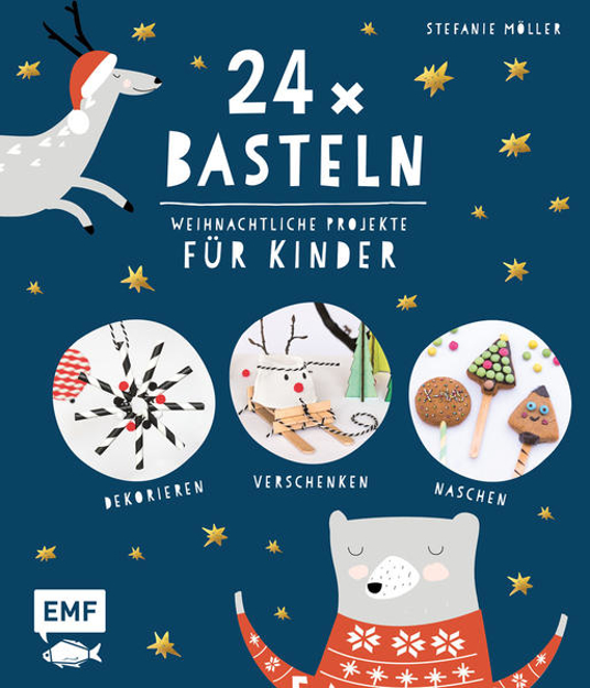 Bild zu 24 x Basteln - Weihnachtliche Projekte für Kinder von Möller, Stefanie