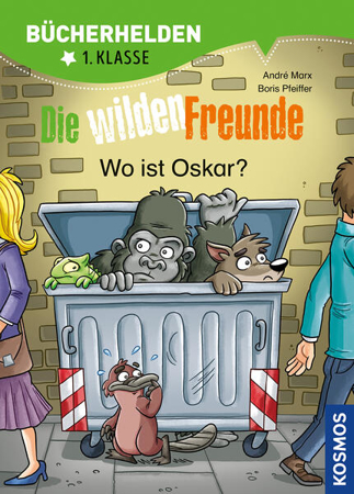 Bild zu Die wilden Freunde, Bücherhelden 1. Klasse, Wo ist Oskar? von Marx, André 