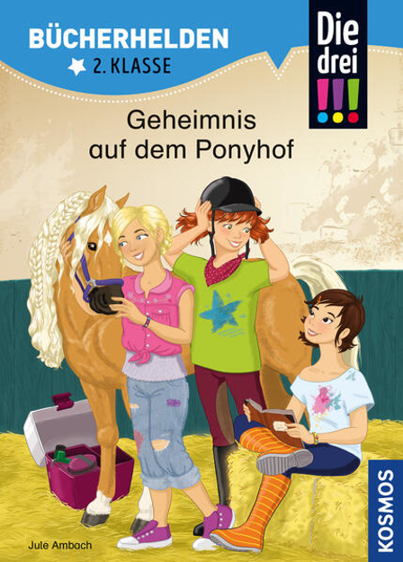 Bild zu Die drei !!!, Bücherhelden 2. Klasse, Geheimnis auf dem Ponyhof von Ambach, Jule 