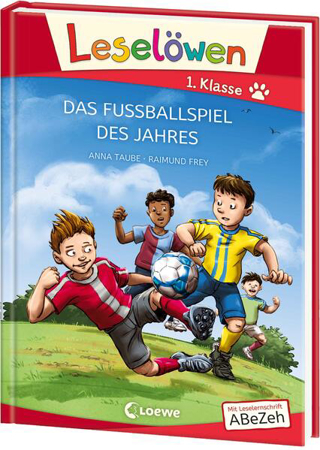 Bild zu Leselöwen 1. Klasse - Das Fußballspiel des Jahres (Großbuchstabenausgabe) von Taube, Anna 