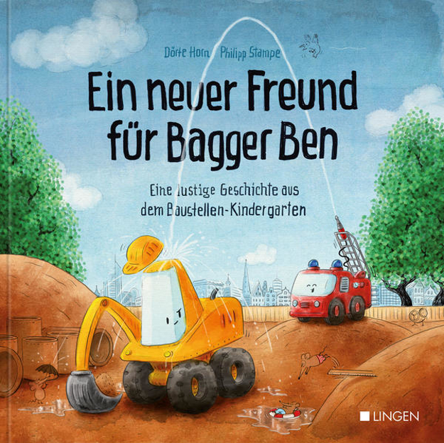 Bild zu Ein neuer Freund für Bagger Ben - Eine lustige Geschichte aus dem Baustellen-Kindergarten von Horn, Dörte 