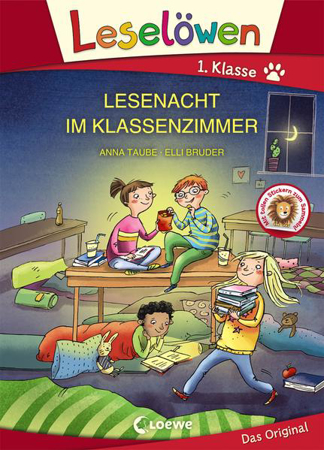 Bild zu Leselöwen 1. Klasse - Lesenacht im Klassenzimmer (Großbuchstabenausgabe) von Taube, Anna 