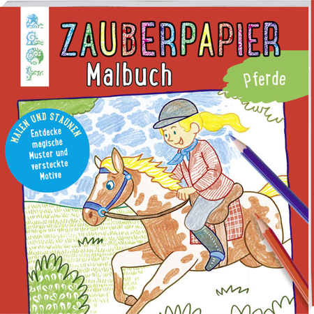 Bild zu Zauberpapier Malbuch Pferde von Pautner, Norbert