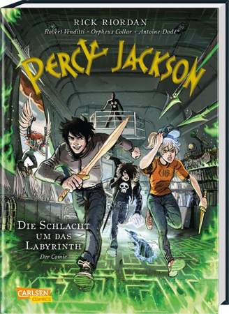 Bild zu Percy Jackson (Comic) 4: Die Schlacht um das Labyrinth von Riordan, Rick 