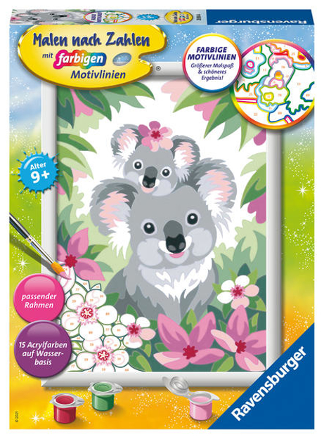 Bild zu Ravensburger Malen nach Zahlen 28984 - Süße Koalas - Kinder ab 9 Jahren