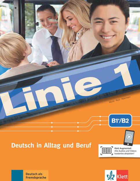 Bild zu Linie 1, B1+/B2. Kurs- und Übungsbuch mit Audios und Videos von Moritz, Ulrike 
