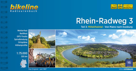 Bild zu Rhein-Radweg / Rhein-Radweg Teil 3. 1:75'000 von Esterbauer Verlag (Hrsg.)