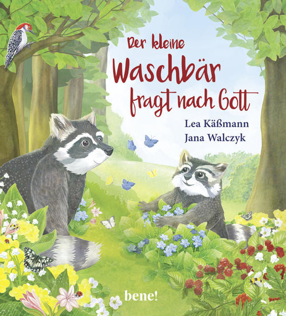 Bild zu Der kleine Waschbär fragt nach Gott - ein Bilderbuch für Kinder ab 2 Jahren von Käßmann, Lea 