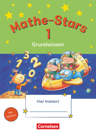 Bild zu Mathe-Stars, Grundwissen, 1. Schuljahr, Übungsheft, Mit Lösungen von Kobr, Ursula 