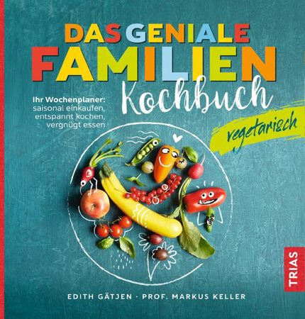 Bild zu Das geniale Familienkochbuch vegetarisch von Gätjen, Edith 