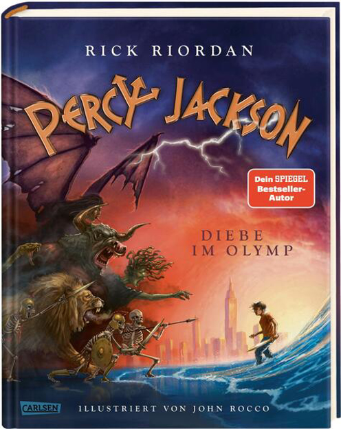 Bild zu Percy Jackson - Diebe im Olymp (farbig illustrierte Schmuckausgabe) (Percy Jackson 1) von Riordan, Rick 