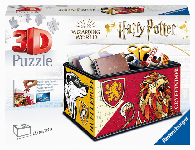 Bild zu Ravensburger 3D Puzzle 11258 - Aufbewahrungsbox Harry Potter - Praktischer Organizer für Harry Potter Fans - Geschenkidee für Erwachsene und Kinder ab 8 Jahren
