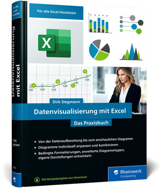 Bild zu Datenvisualisierung mit Excel von Siegmann, Dirk