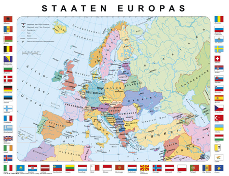 Bild zu Lernpuzzle Staaten Europas von Stiefel, Heinrich (Hrsg.)