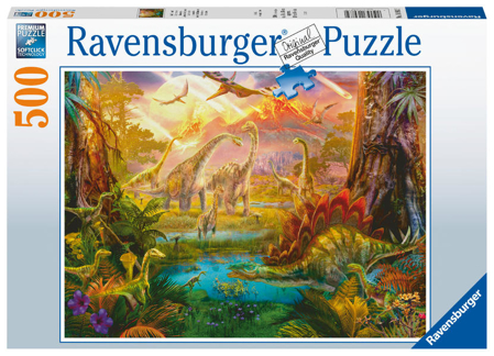 Bild zu Ravensburger Puzzle - Im Dinoland - 500 Teile