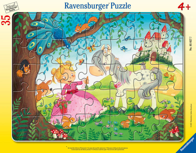 Bild zu Ravensburger Kinderpuzzle - 05027 Im Land der kleinen Prinzessin - Rahmenpuzzle für Kinder ab 4 Jahren, mit 35 Teilen
