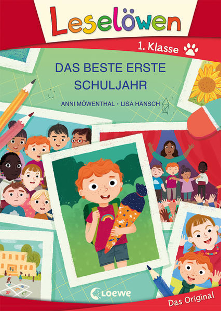 Bild zu Leselöwen 1. Klasse - Das beste erste Schuljahr (Großbuchstabenausgabe) von Möwenthal, Anni 